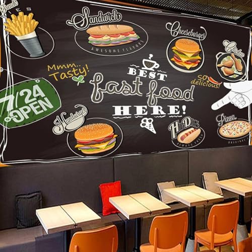 Handgemalte Kunst Dessert Shop Tafel Buntes Graffiti 3D Tapete Mit Einfacher Anbringung Büro Wohnzimmer Sofa Schlafzimmer TV Hintergrund Wanddekoration-150cm×105cm Handgemalte Kunst Dessert Shop Tafel Buntes Graffiti 3D Tapete Mit Einfacher Anbringung Büro Wohnzimmer Sofa Schlafzimmer TV Hintergrund Wanddekoration-150cm×105cm von Wallpaper-3D-XLM