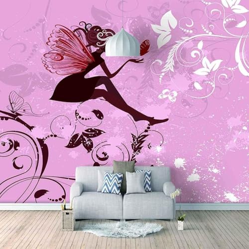 Lila Abstrakte Mädchen Schmetterling Kunst 3D Tapete Mit Einfacher Anbringung Büro Wohnzimmer Sofa Schlafzimmer TV Hintergrund Wanddekoration-430cm×300cm Lila Abstrakte Mädchen Schmetterling Kunst 3D Tapete Mit Einfacher Anbringung Büro Wohnzimmer Sofa Schlafzimmer TV Hintergrund Wanddekoration-430cm×300cm von Wallpaper-3D-XLM