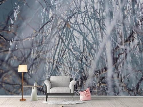 Stereoskopische Abstrakte Zweige Kreative Kunst 3D Tapete Mit Einfacher Anbringung Büro Wohnzimmer Sofa Schlafzimmer TV Hintergrund Wanddekoration-150cm×105cm von Wallpaper-3D-XLM