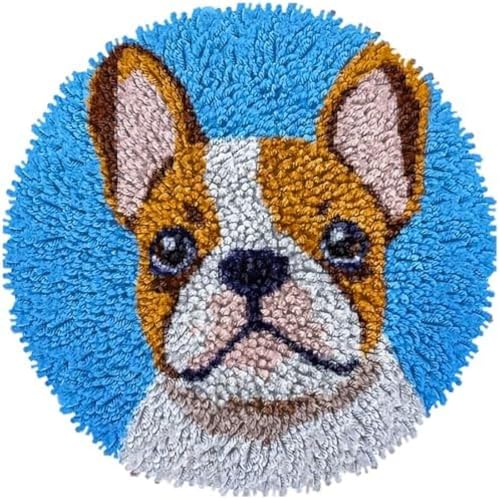 Wallphantom Knüpfen-Sets Latch Hook Rug,Süße französische Bulldogge,Handarbeit Selbst Knüpfen Set,Vorgedrucktes Muster Teppich Stickerei Handwerk Für Erwachsene Handarbeiten,50x50cm Wallphantom Knüpfen-Sets Latch Hook Rug,Süße französische Bulldogge,Handarbeit Selbst Knüpfen Set,Vorgedrucktes Muster Teppich Stickerei Handwerk Für Erwachsene Handarbeiten,50x50cm von Wallphantom