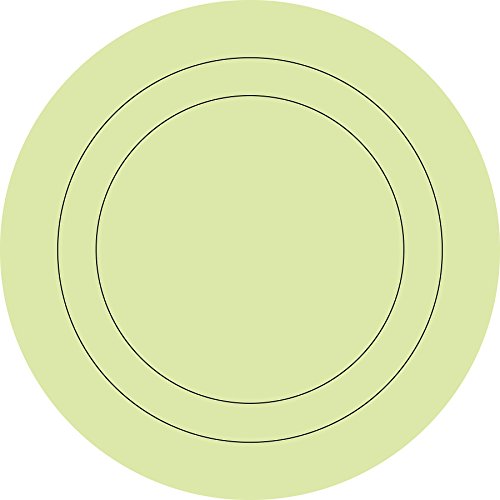 Wallpops Fine Décor Baby Deko-Punkte, PEA Pod Green, 4 Stück von Wallpops