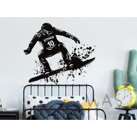 Ski Wandaufkleber Mann Junge Skifahren Skifahrer Extremsport Teenager Raumdekor Abnehmbares Stilvolles Wandbild Einzigartiges Design Ski Wandaufkleber Mann Junge Skifahren Skifahrer Extremsport Teenager Raumdekor Abnehmbares Stilvolles Wandbild Einzigartiges Design von WallsArtStudio