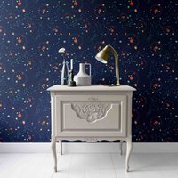 Cosmos Muster Wandbedeckung - Selbstklebende Schale & Stick Abnehmbare Tapete Gewebte Vorgeklebtes Papier Celestial Wall Mural von WallsHaveSoul