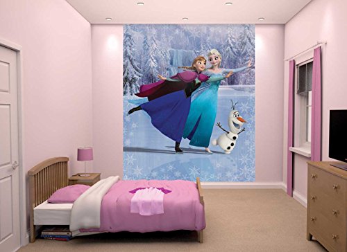 Walltastic Disney Frozen Wallpaper Mural, Paper, bunt, 12 x 7 x 52.5 cm von Walltastic