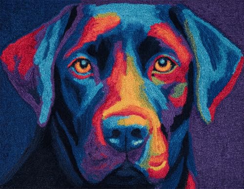 WallustrioaW Tier Hund 3D Knüpfset Knüpfteppich zum Selber,Labrador Retriever,Knüpfen Teppich für Kinder,Erwachsene oder Anfänger,Kreatives Geschenk,Latch Hook Kit,80x115cm WallustrioaW Tier Hund 3D Knüpfset Knüpfteppich zum Selber,Labrador Retriever,Knüpfen Teppich für Kinder,Erwachsene oder Anfänger,Kreatives Geschenk,Latch Hook Kit,80x115cm von WallustrioaW
