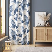 Schatten Eines Raben Fenstervorhang, Waldvorhang, Baumwolle, Glanz Oder Verdunkelungsvorhang, Raumdekor, Luxus, Fenstervorhang 150 cm Breite - C419 von WallvyStore