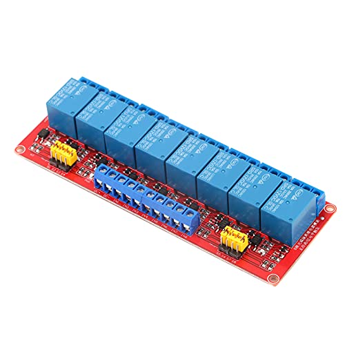 8 Channel Optocoubler Relay Modul Board Stabile Fahrfähigkeit für Electronics Project (12V) von Walmeck