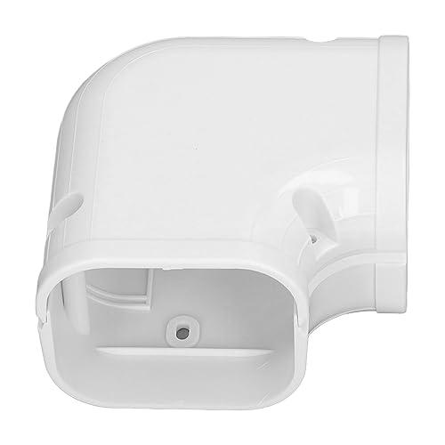 PVC-Leitungsabdeckung für Klimaanlagen 90 Grad Flat Elbow Mini AC-Abdeckung 1-2 PS Einfache Installation PVC-Leitungsabdeckung für Klimaanlagen 90 Grad Flat Elbow Mini AC-Abdeckung 1-2 PS Einfache Installation von Walmeck