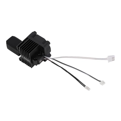 Walmeck 3D -Druckerverhärteter Stahldüse Extruder Hot End mit Lüfter Integriertes Design Hotend Ersatz Lab X1 (0,6 mm) von Walmeck
