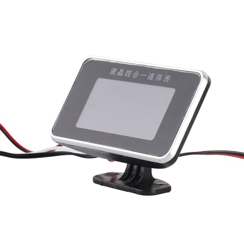 Walmeck 4-in-1-Fahrzeuginstrument LCD Digitale Display Öldruckspannung Kraftstoffmessgerät, die mit Einem Breiten Spannungsbereich von 9 Bis 36 V Arbeitet, Bietet Selbstlernfunktionen Walmeck 4-in-1-Fahrzeuginstrument LCD Digitale Display Öldruckspannung Kraftstoffmessgerät, die mit Einem Breiten Spannungsbereich von 9 Bis 36 V Arbeitet, Bietet Selbstlernfunktionen von Walmeck