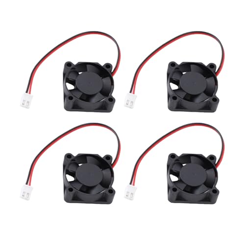 Walmeck 4pcs Extruder Hot End Fan Doppelkugellager Hochgeschwindigkeit 3010 für Ad 5m Pro 3D -Druckerzubehör von Walmeck