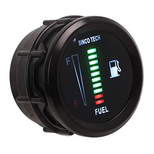 Walmeck 52 Mm Ölbrennstoffspiegelmesser LED-Erinnerung für Auto-Motorrad 8-18 V. Walmeck 52 Mm Ölbrennstoffspiegelmesser LED-Erinnerung für Auto-Motorrad 8-18 V. von Walmeck