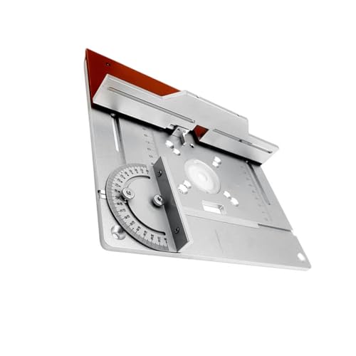 Walmeck Aluminium Legierung Router Tisch Einsatz Platte Stark verschleiß Feste Leicht Montende Holz Bearbeitungs Bänke (Set von 3) von Walmeck