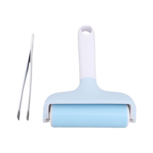 Walmeck Brayer Roller Pinzeln Set Multifunktionales Brayer Roller Mat Remover -Werkzeug für Tintenstrahlpapier Kartonmaschine Kraftpapier Handwerk von Walmeck