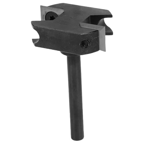 Walmeck CNC-Spitzbrettflächen-Router-Bit 1/4in-Schaft 1-1/8in DIA 2 Flöte-Vergaser-Einsatz-Einsatzmahlen Holzbearbeitung von Walmeck