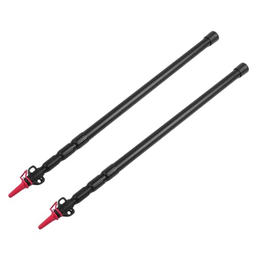 Walmeck Einstellbare TARP -Stange Einstellbare Aluminiumlegierung Camping Zeltstange Zum Wandern -Picknick von Walmeck