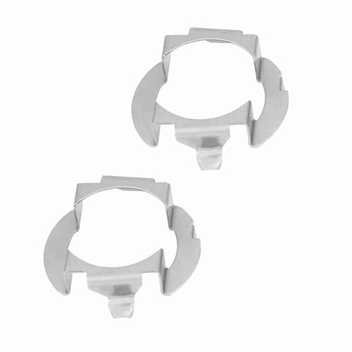 Walmeck H7 -LED -Scheinwerferadapter -Halterhalter, Brandneuer Aftermarket Car Scheinwerfer -LED -Adapter, Bestehend aus Hochwertigem Metallmaterial, Wärmefestigkeit, Widerstand und Walmeck H7 -LED -Scheinwerferadapter -Halterhalter, Brandneuer Aftermarket Car Scheinwerfer -LED -Adapter, Bestehend aus Hochwertigem Metallmaterial, Wärmefestigkeit, Widerstand und von Walmeck