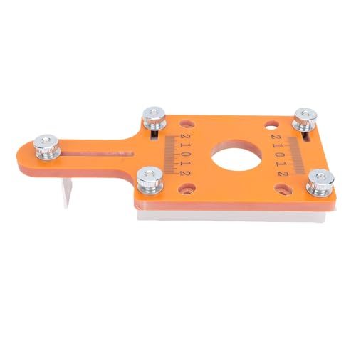 Walmeck Holzrouter -Schlitz -Locator -Basis mit Verstellbarer Rillentiefe für Holzbearbeitungsprojekte von Walmeck