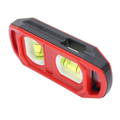 Walmeck Magnetische Blasenpegel 11 Cm Länge Hohe Genauigkeit Horizontal Vertikales Blasennivellwerkzeug Home Dekoration Holzbearbeitung von Walmeck