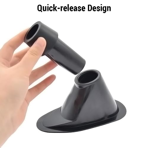 Walmeck Schnellfreisetzungsstabhalter Langlebige Einfache Installation für Bootsablettable Kajak -Fischereihalterhalterzubehör Geeignet von Walmeck
