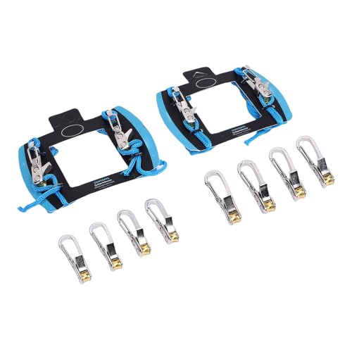 Walmeck Seilspannungswerkzeug Set Easy Secure Bindde Down -Kabel- und Seilschärfen -Set Campingboating -Ausrüstung von Walmeck