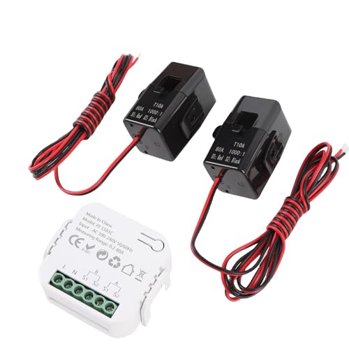 Walmeck Smart Energy Meter Bidirektion WiFi Einphasige Stromzähler 2PCS 80A Klemme Anwendbar nach Hause Walmeck Smart Energy Meter Bidirektion WiFi Einphasige Stromzähler 2PCS 80A Klemme Anwendbar nach Hause von Walmeck
