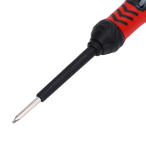 Walmeck Spannungstester Stiftschraubendreher Kontaktlos NCV -Detektor LED -Indikatoren Live -Draht -Test Elektriker Werkzeug Home Elektrische Tester (Roter pH (Standard -LED -Licht)) von Walmeck