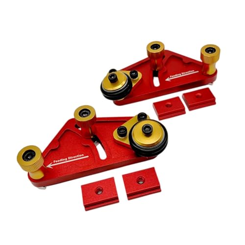 Walmeck Tischsägenführungsplatte Genauige Holzbearbeitung mit Mehreren Funktionalen Roller -Presseplatine für Workshop von Walmeck