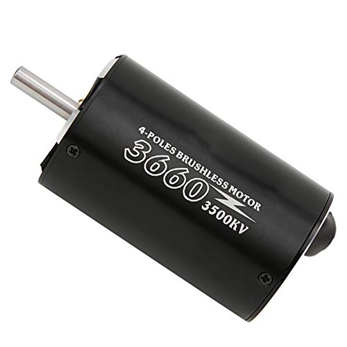 Walmeck Überschreiten Hobby 3660 3500 KV Schwarz Bürstenloser Motorhochstrehmoment RC -Boot Teil von Walmeck