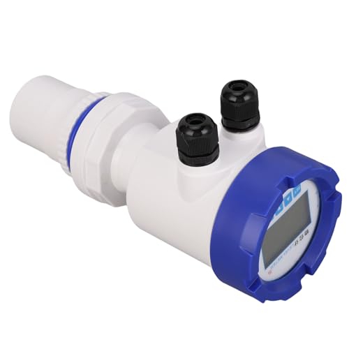 Walmeck Ultraschall -Wasserstandssensor Digital Flüssigtiefe mit LED -Anzeige IP67 für Wasser- und Abwasserverarbeitung von Walmeck