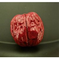 Walnuss in Roter Herzform Herz Valentinstag Geburtstag Blumenschmuck Liebe Deko Geschenk Streudeko Hochzeit von WalnussBastelstube