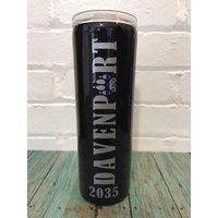 Dünne Blaue Linie K-9 Offizier Tumbler von WalnutAcresCreations