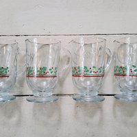 Heiße Toddy Weihnachtstassen Vintage Weihnacht Barware Heiße Toddy Weihnachtstassen Vintage Weihnacht Barware von WalnutHillVintage