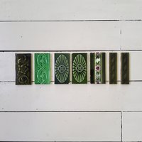 Jugendstil Fliesen Antik Keramik Jugendstil Fliesen Antik Keramik von WalnutHillVintage