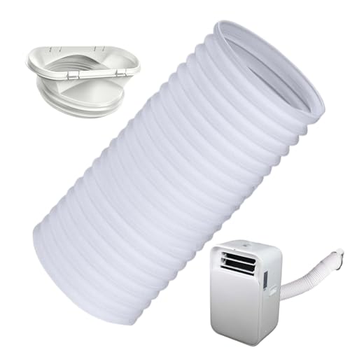 Walopola Schlauch für tragbare Klimaanlage, 13 cm Durchmesser, AC-Abluftschlauch | Entlüftungsrohr für Fitnessstudio, Einzelhandel, Wohnung, Zimmer, Zuhause, Lager von Walopola