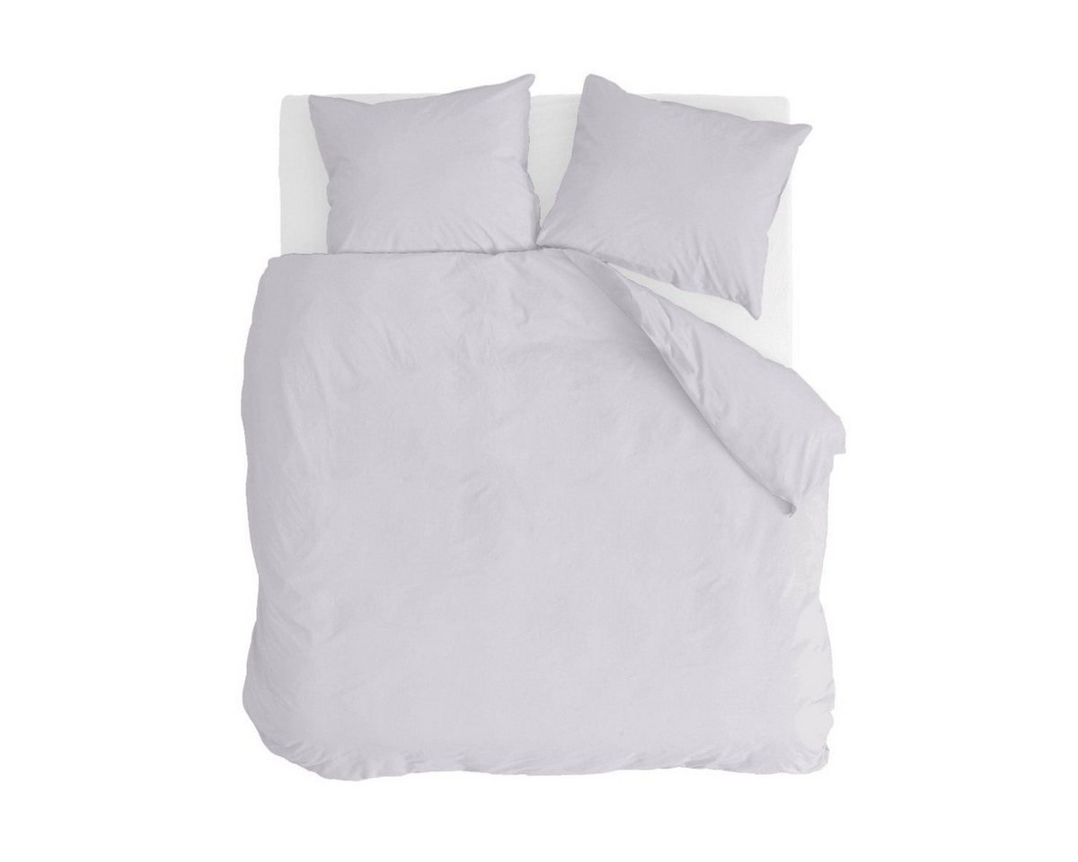 Bettwäsche Bettwäsche Vintage Cotton Lila - 200x220 cm, Walra, Lila 100% Baumwolle Bettbezüge von Walra