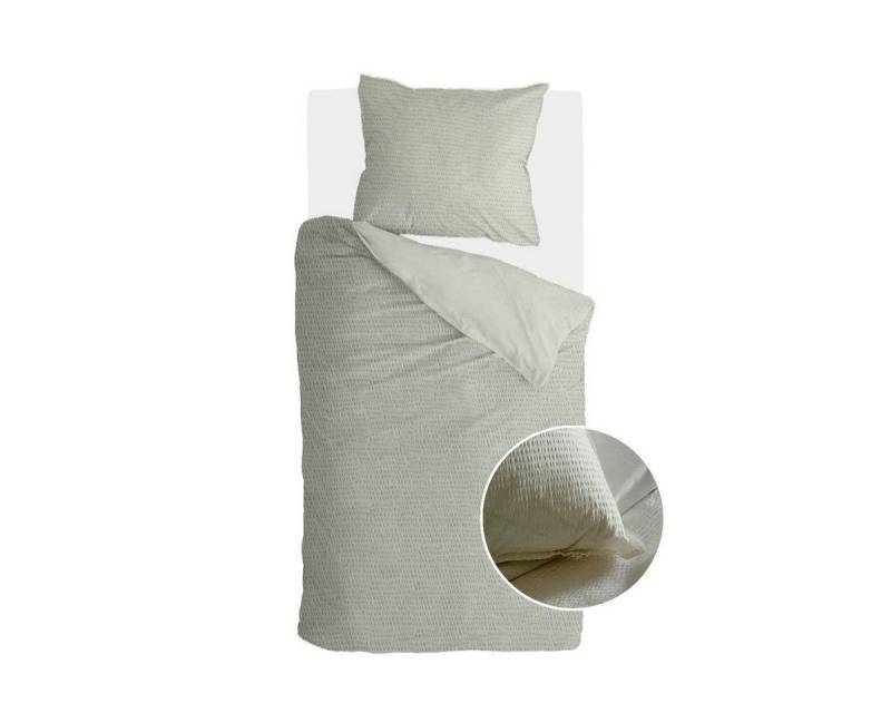 Bettwäsche Bettwäsche Basic & Tough Teegrün - 140x220 cm, Walra, Teegrün 100% Baumwolle Bettbezüge von Walra