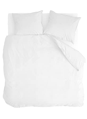 Walra Bettwäsche Vintage Cotton, 100% Baumwolle, 200x220, 3-teilig, Weiß von Walra