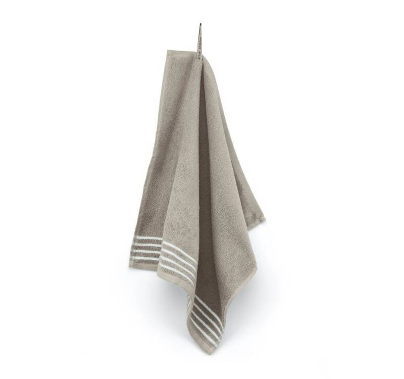 Walra Geschirrtuch Küchentuch Superior Kitchencloth Taupe - 50x50 cm, aus 100% Baumwolle, Premium-Qualität - Vielfältig einsetzbares von Walra