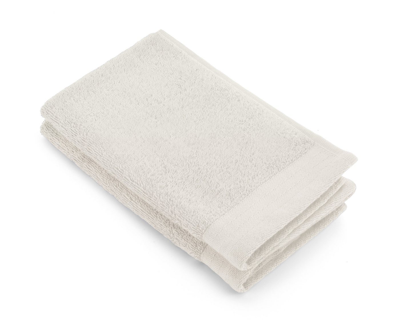 Walra Handtuch Gästetuch Soft Cotton Kieselgrau - 2x 30x50 cm, Baumwolle (1-St) von Walra