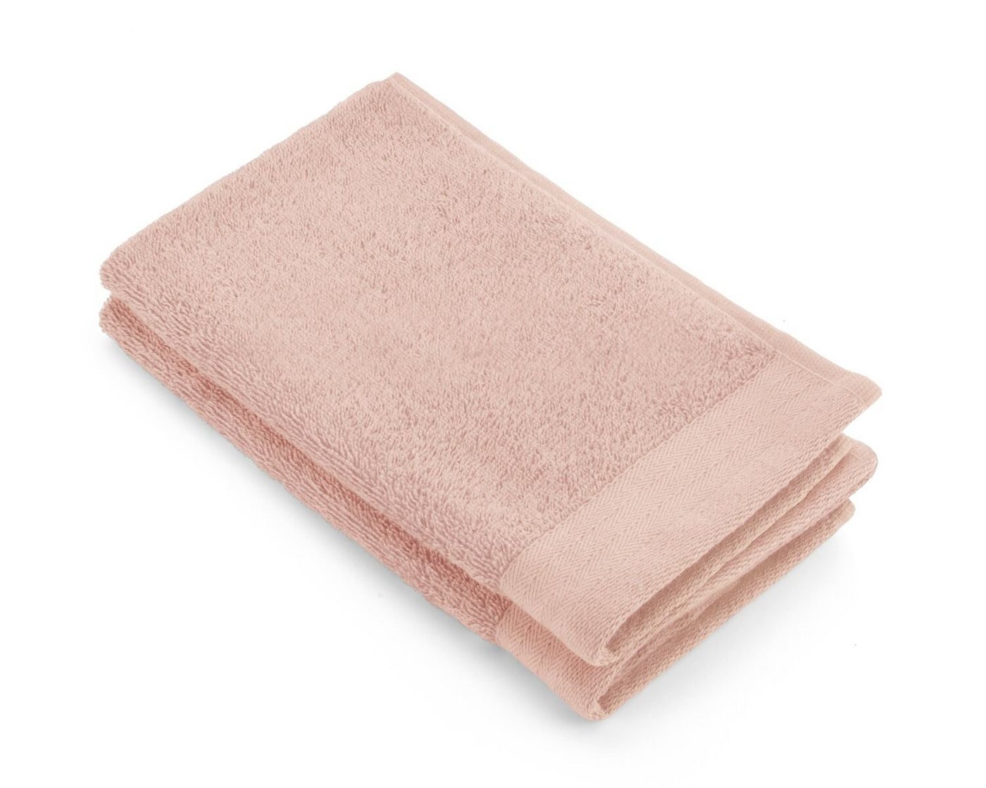 Walra Handtuch Gästetuch Soft Cotton Rosa - 2x 30x50 cm, Baumwolle (1-St) von Walra