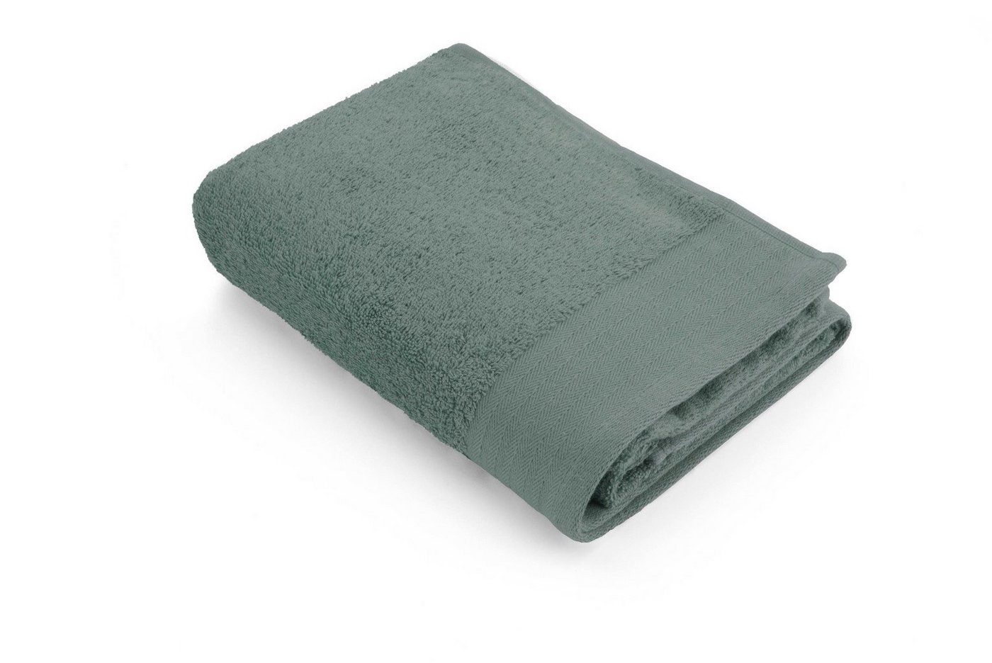 Walra Handtuch Badetuch Soft Cotton Armeegrün - 60x110 cm, Baumwolle (1-St) von Walra