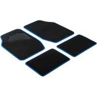 Autoteppich Matrix schwarz-blau von Walser