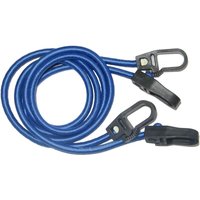 Walser - Gepäckspanner pvc Haken 100cm 2 Stk. mit Sicherheitshaken blau von Walser