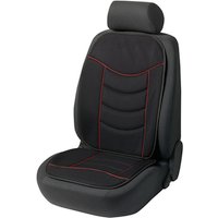 WALSER Sitzauflage »Elegance Plus«, Polyester - rot | schwarz von Walser
