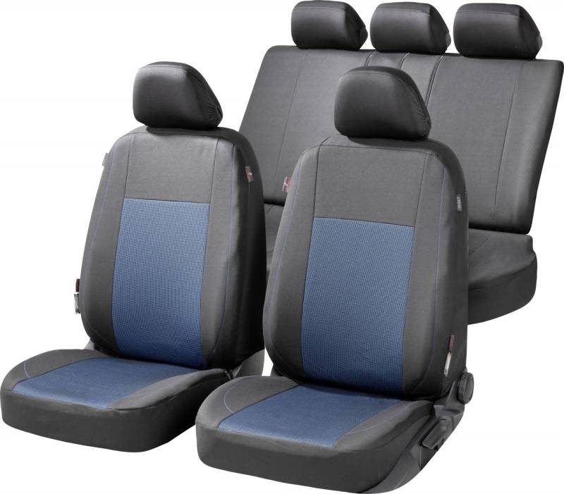 Walser Autositzbezug Ardwell Komplett-Set Collection Premium blau-schwarz Walser Autositzbezug Ardwell Komplett-Set Collection Premium blau-schwarz von Walser