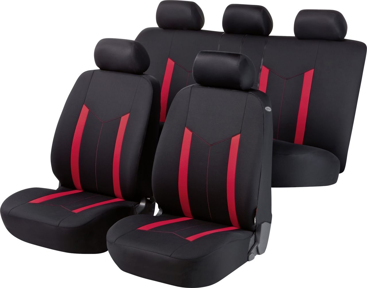 Walser Autositzbezug Hastings Komplett-Set Collection Basic rot von Walser