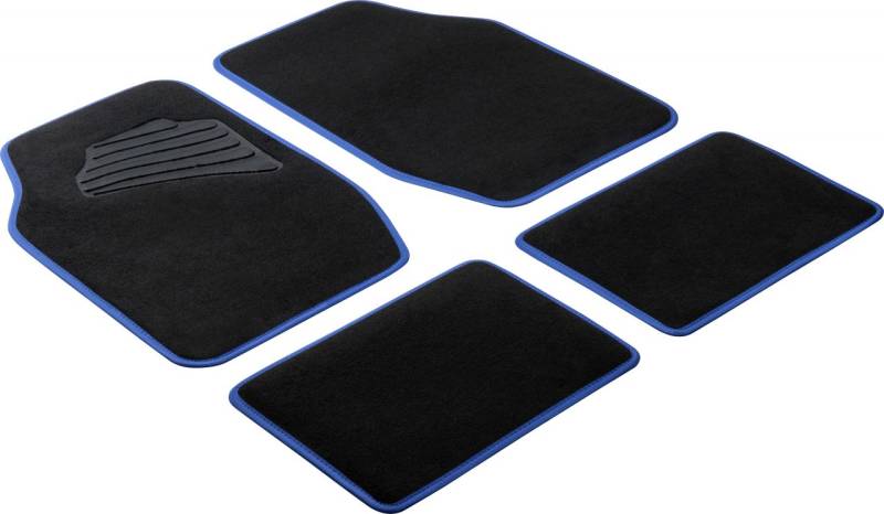 Walser Universal Fußmatten Matrix Komplett-Set schwarz blau von Walser