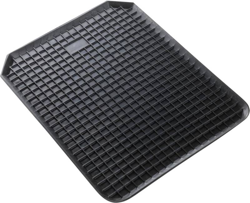 Walser Universal Fußmatte Wabenmatte 53x41cm schwarz 1-teilig von Walser