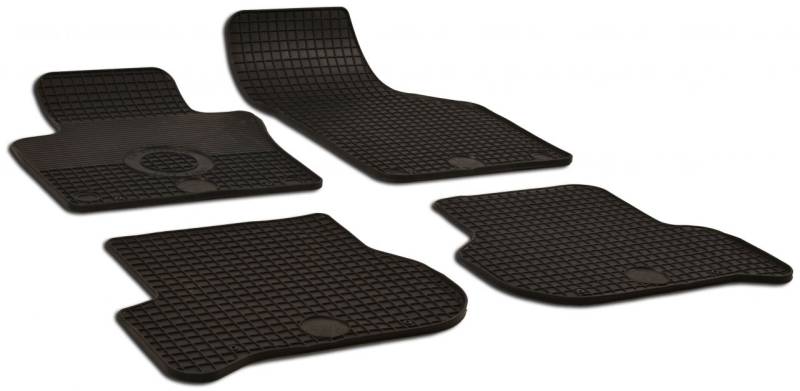 Walser Passform Fußmatten Gummi RubberLine für Seat Altea, Seat Leon, Seat Toledo von Walser